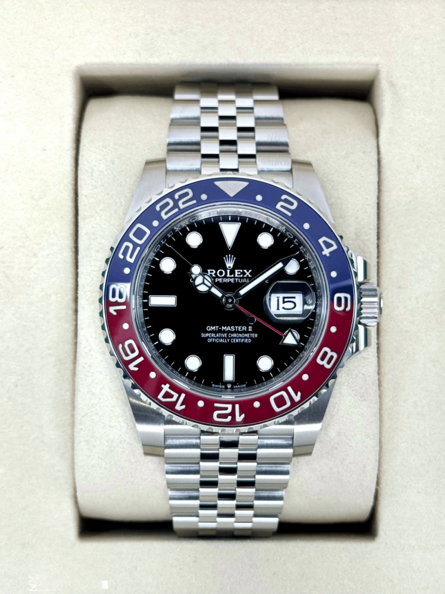 NEW 2025 Rolex GMT-Master II "Pepsi" 40mm 126710BLRO Jubilee