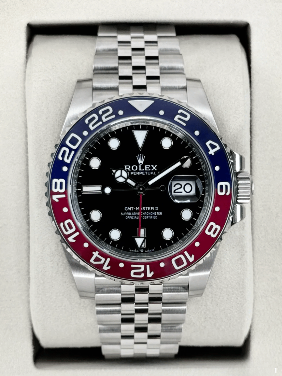 NEW 2026 Rolex GMT-Master II "Pepsi" 40mm 126710BLRO Jubilee (STICKERED)