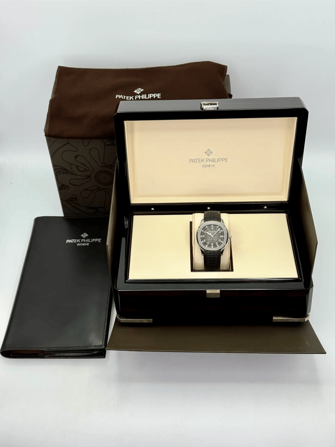 2018 Patek Philippe Aquanaut 40.8mm 5167A-001 Stainless Steel Gray Dial - Image 6