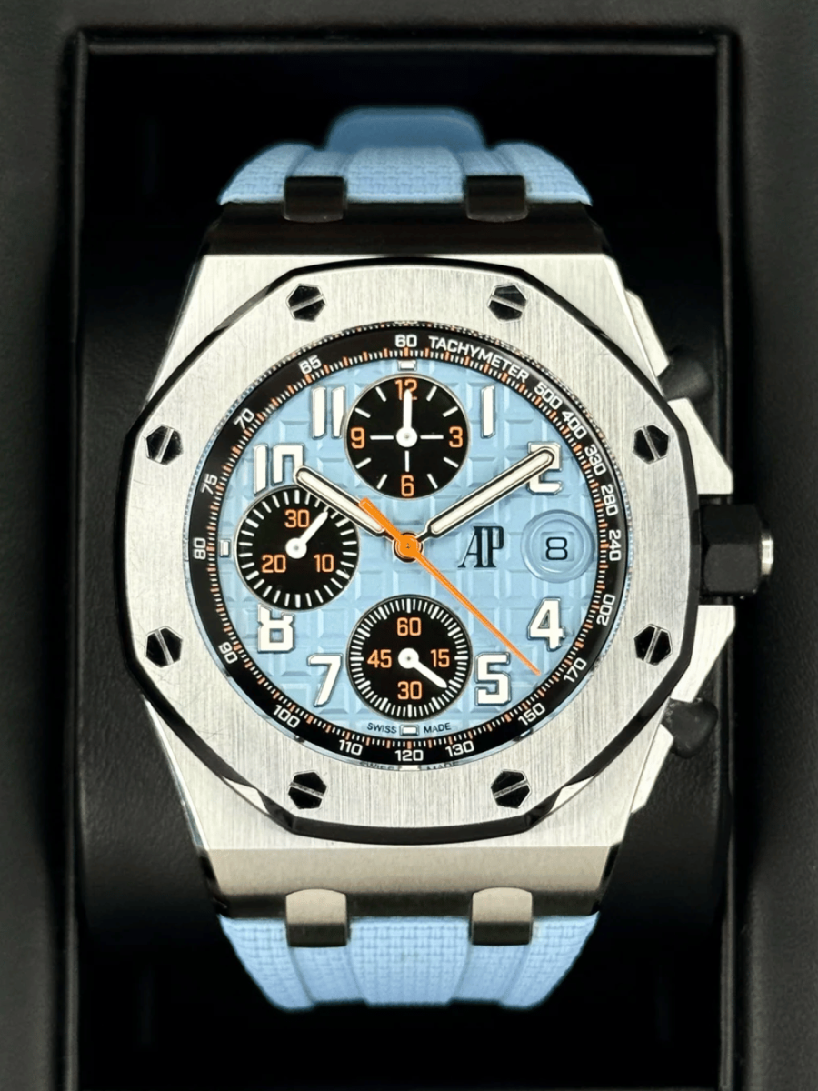 2023 Audemars Piguet Royal Oak Offshore Chrono 42mm 26238ST Blue Dial