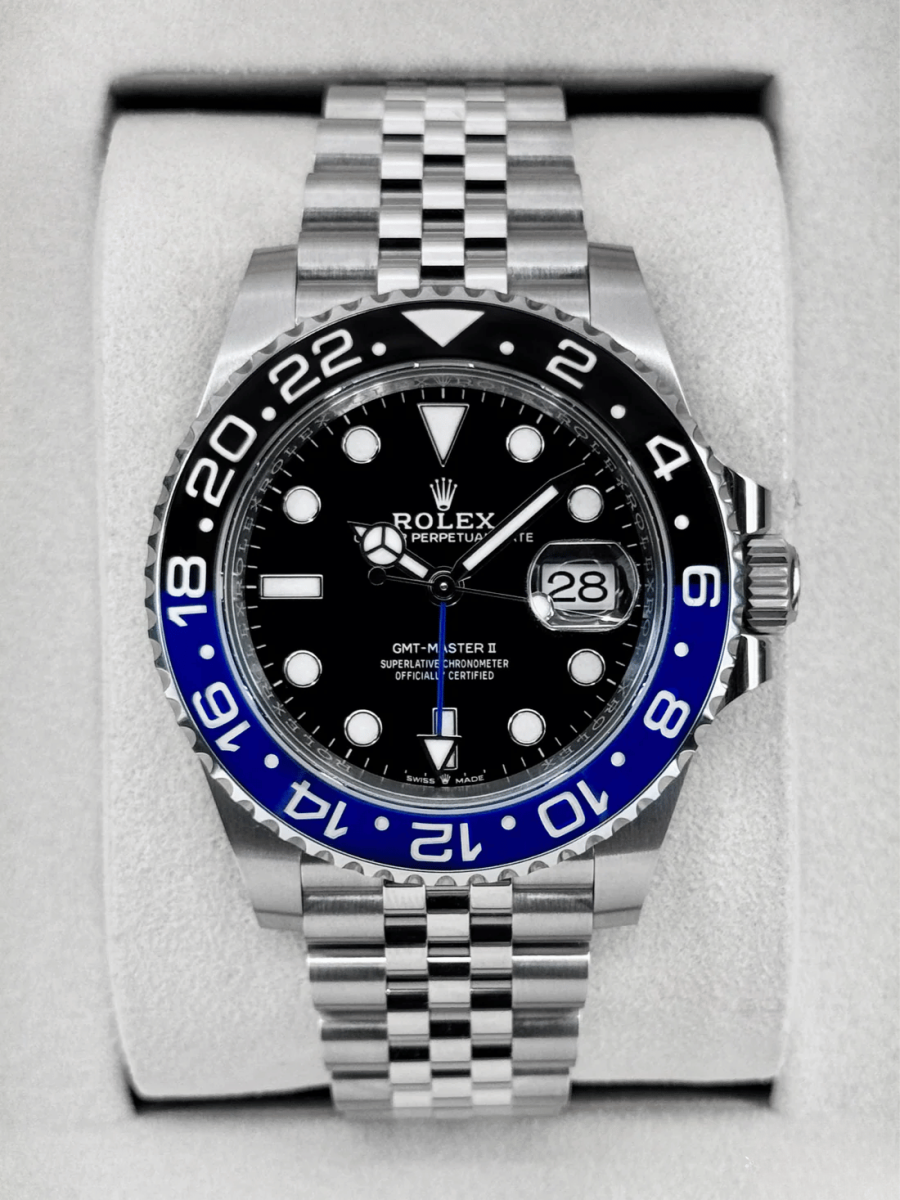 NEW 2026 Rolex GMT-Master II "Batgirl" 40mm 126710BLNR Jubilee