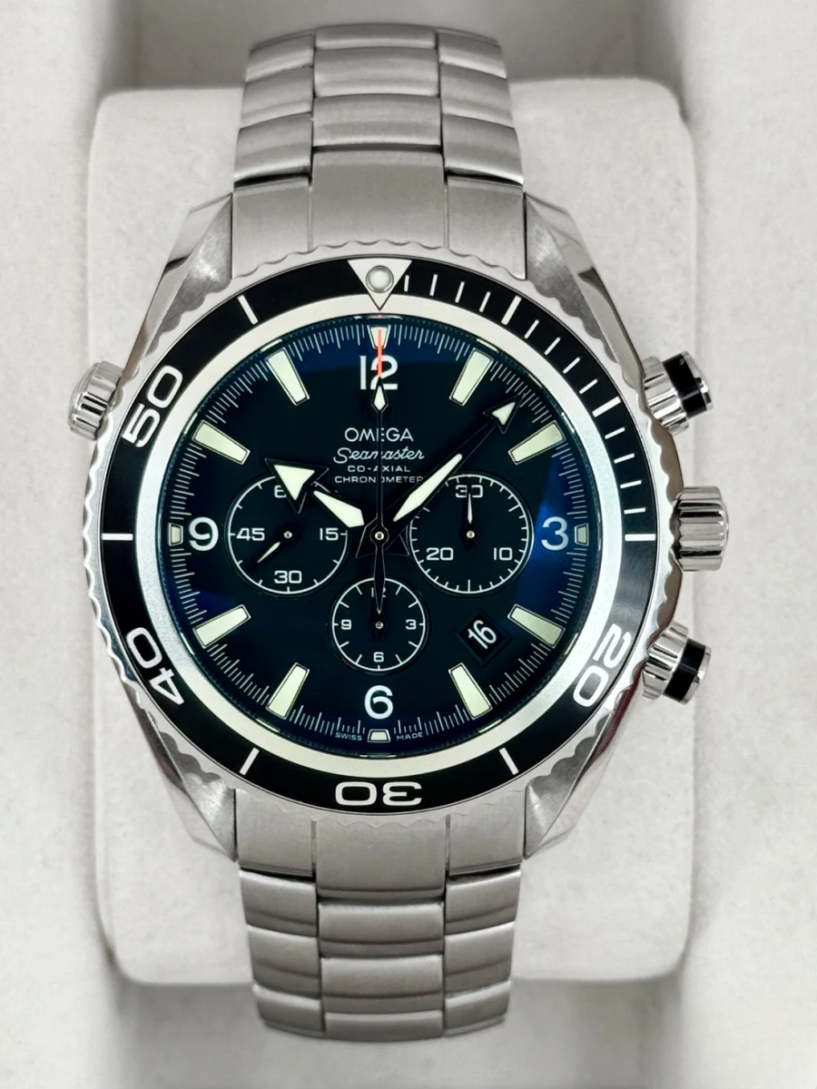 Omega Seamaster Planet Ocean Chronograph 45.5mm 2210.50.00 Black Dial