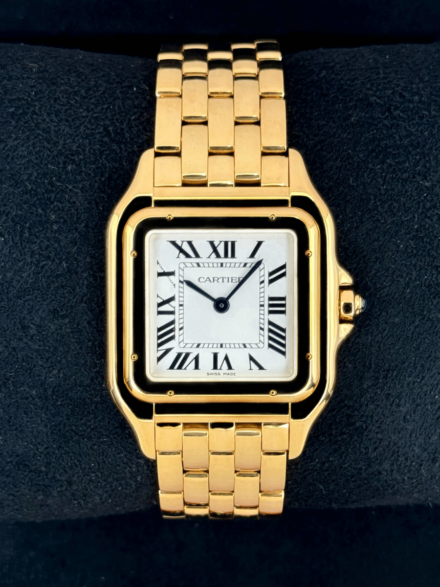2025 Cartier Panthere De Cartier 31mm WGPN0051 Yellow Gold Silver Dial