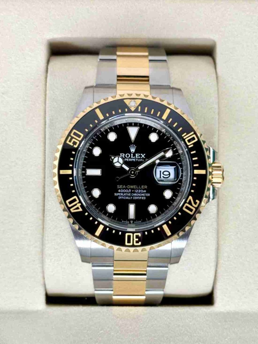 NEW 2025 Rolex Sea-Dweller 43mm 126603 Two-Tone Black Dial