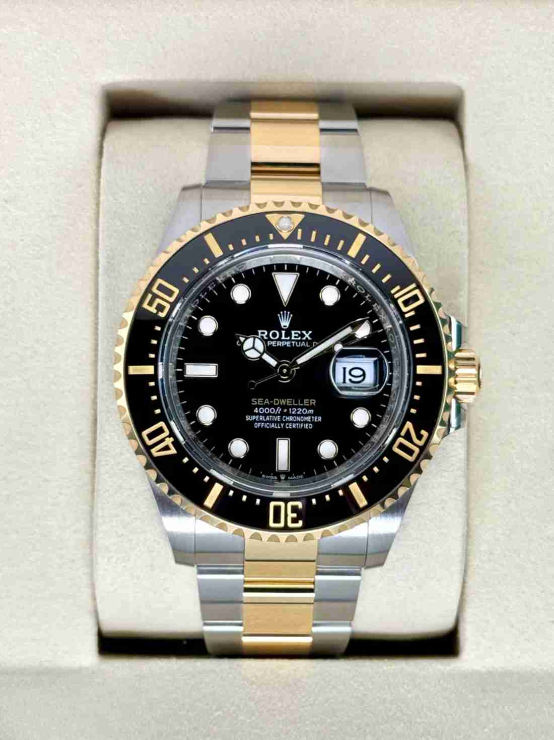 NEW 2025 Rolex Sea-Dweller 43mm 126603 Two-Tone Black Dial