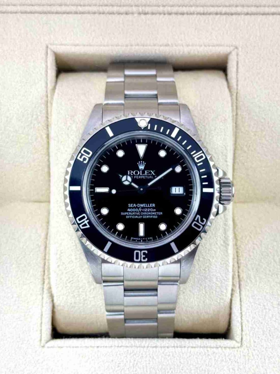 1995 Rolex Sea-Dweller 40mm 16600 Stainless Steel Black Dial