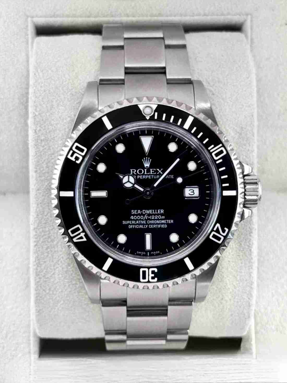 2007 Rolex Sea-Dweller 40mm 16600 Stainless Steel Black Dial "Collectors Set"