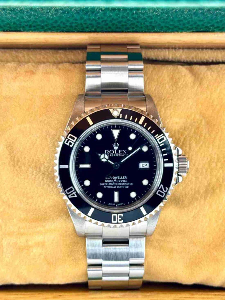 2001 Rolex Sea-Dweller 40mm 16600 Stainless Steel Black Dial "Collectors Set"