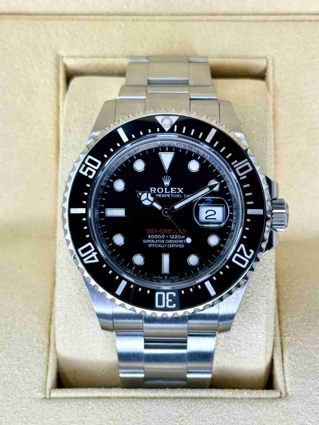 2019 Rolex Sea-Dweller 43mm 126600 Black Dial