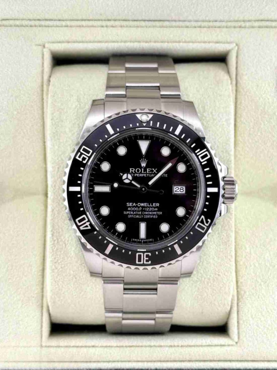 2015 Rolex Sea-Dweller 4000 "SD4K" 40mm 116600 Black Dial
