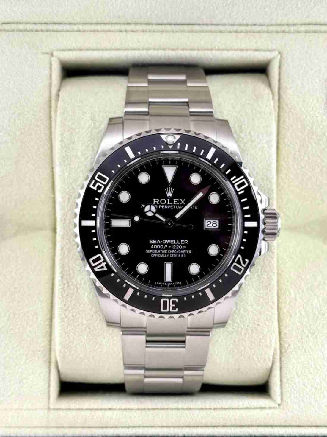2015 Rolex Sea-Dweller 4000 "SD4K" 40mm 116600 Black Dial