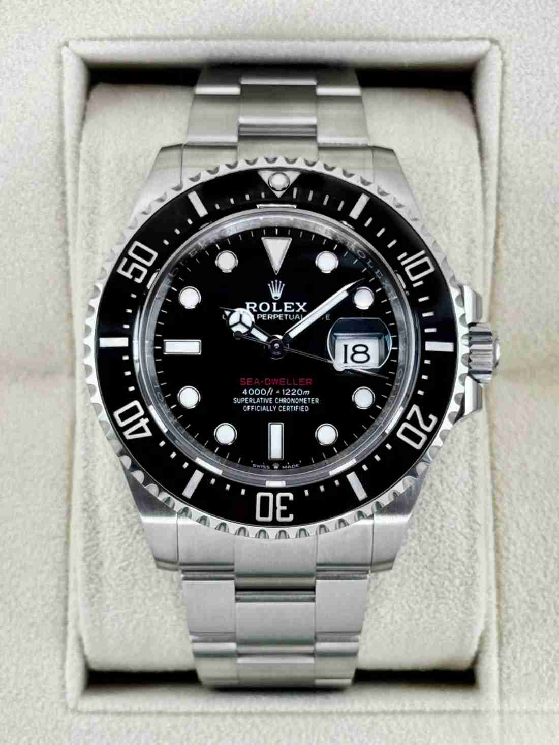 2024 Rolex Sea-Dweller 43mm 126600 Black Dial