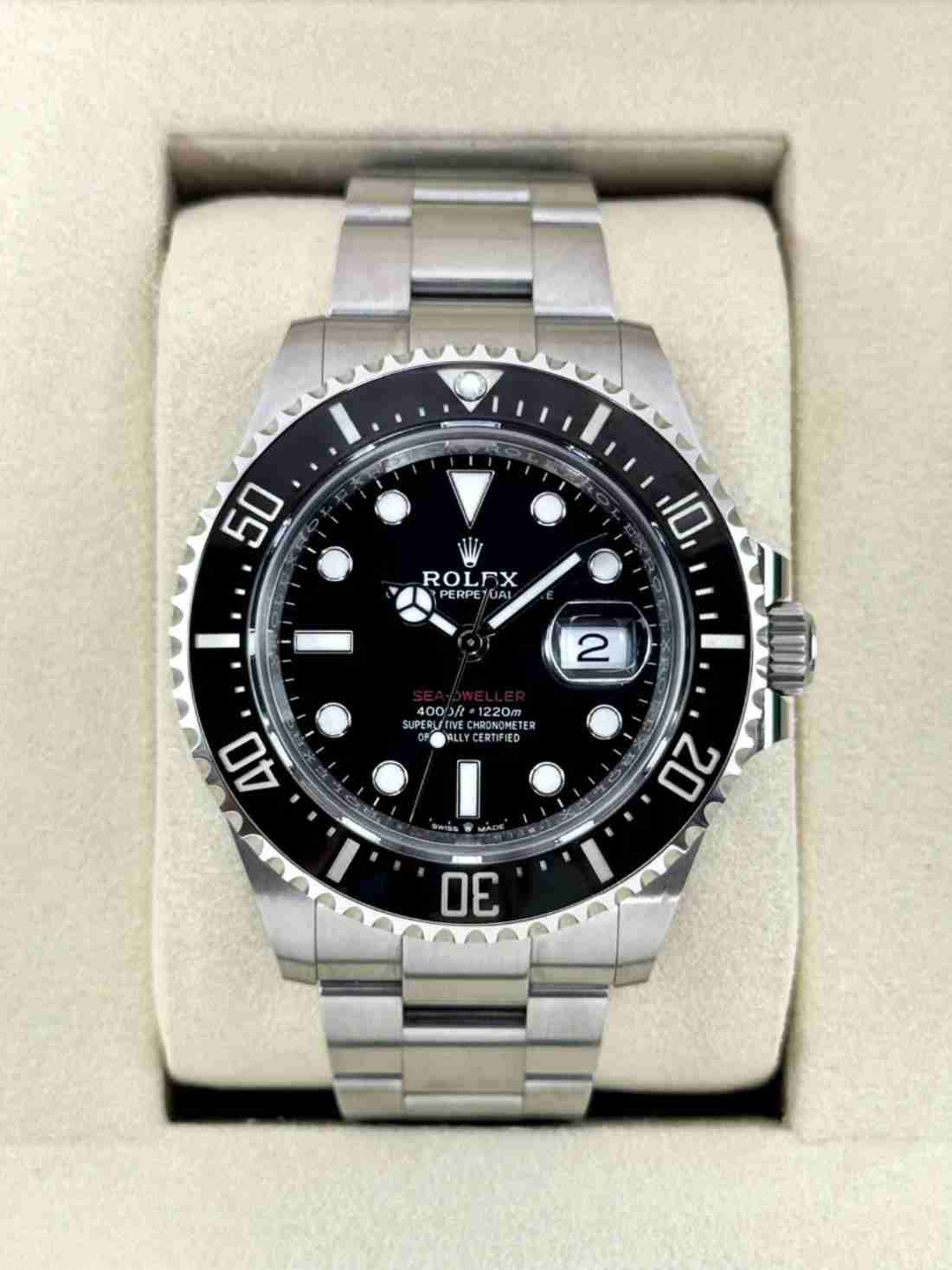NEW 2025 Rolex Sea-Dweller 43mm 126600 Black Dial