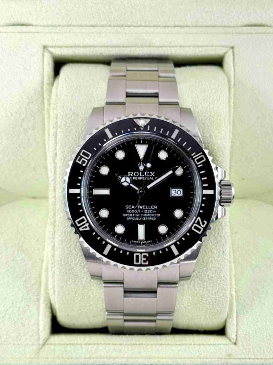 2015 Rolex Sea-Dweller 4000 "SD4K" 40mm 116600 Black Dial