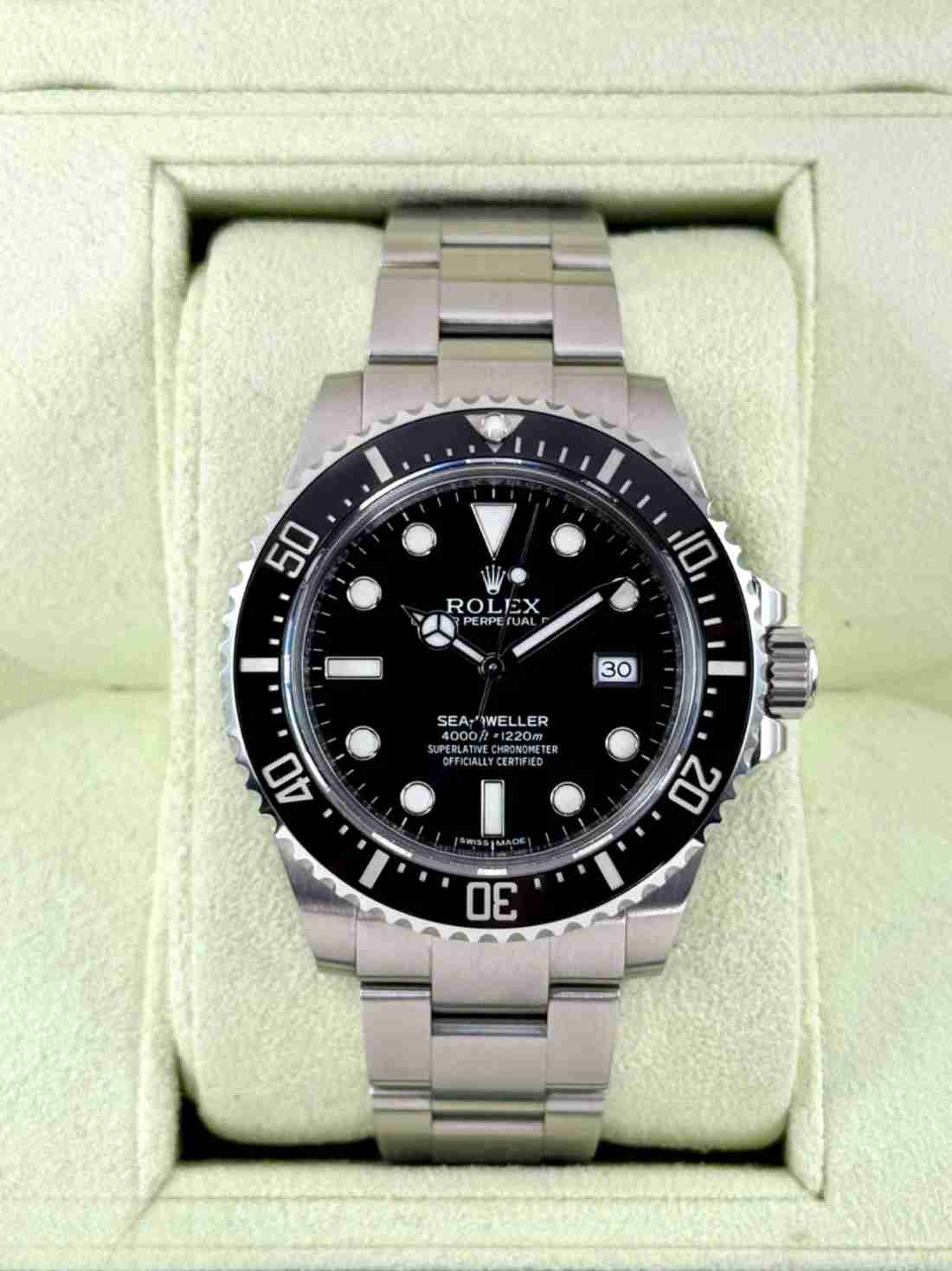2015 Rolex Sea-Dweller 4000 "SD4K" 40mm 116600 Black Dial