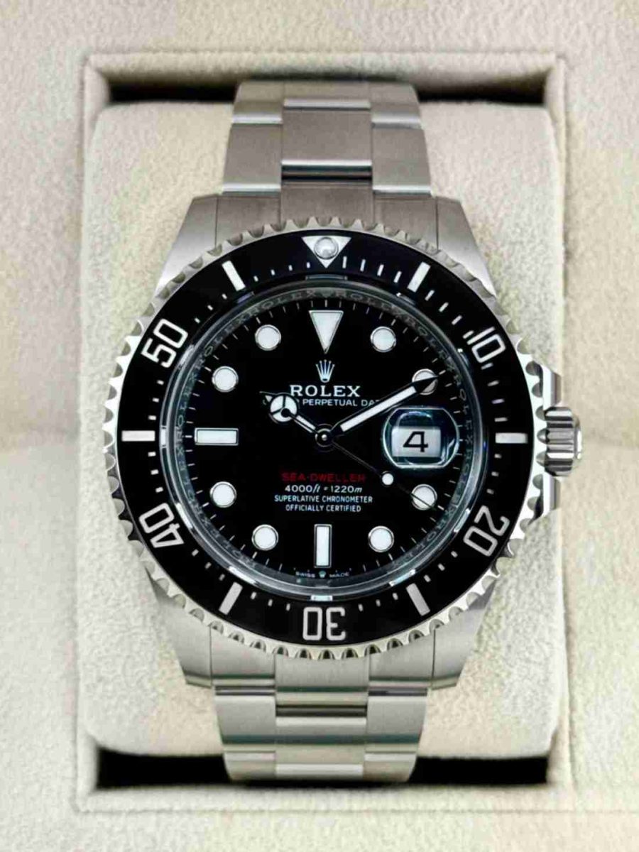 2023 Rolex Sea-Dweller 43mm 126600 Black Dial