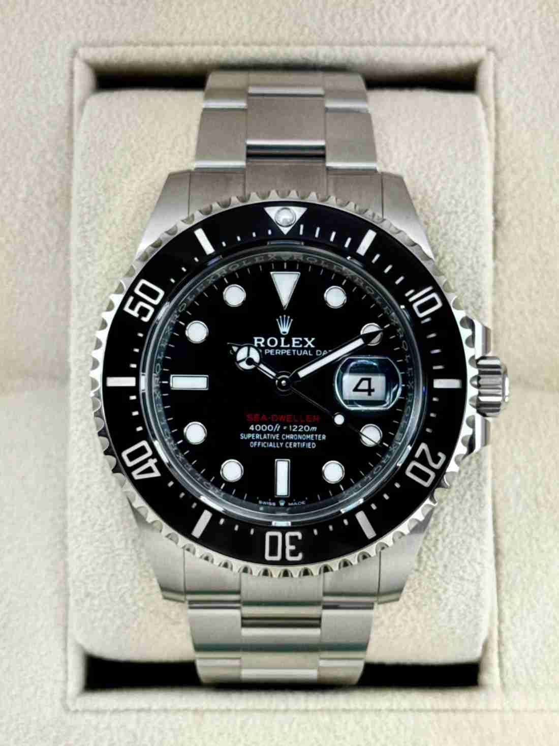 2023 Rolex Sea-Dweller 43mm 126600 Black Dial