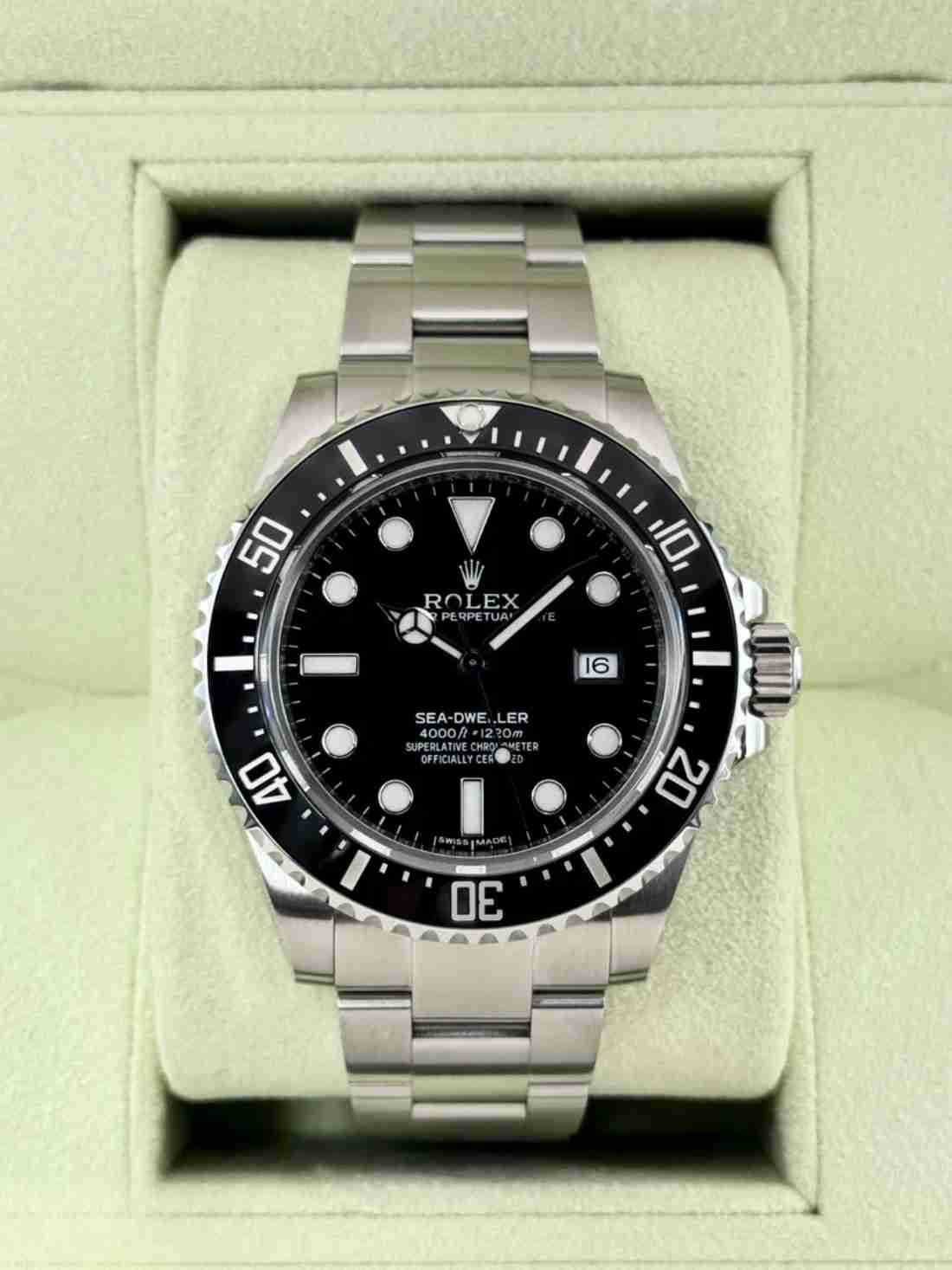 2016 Rolex Sea-Dweller 4000 "SD4K" 40mm 116600 Black Dial