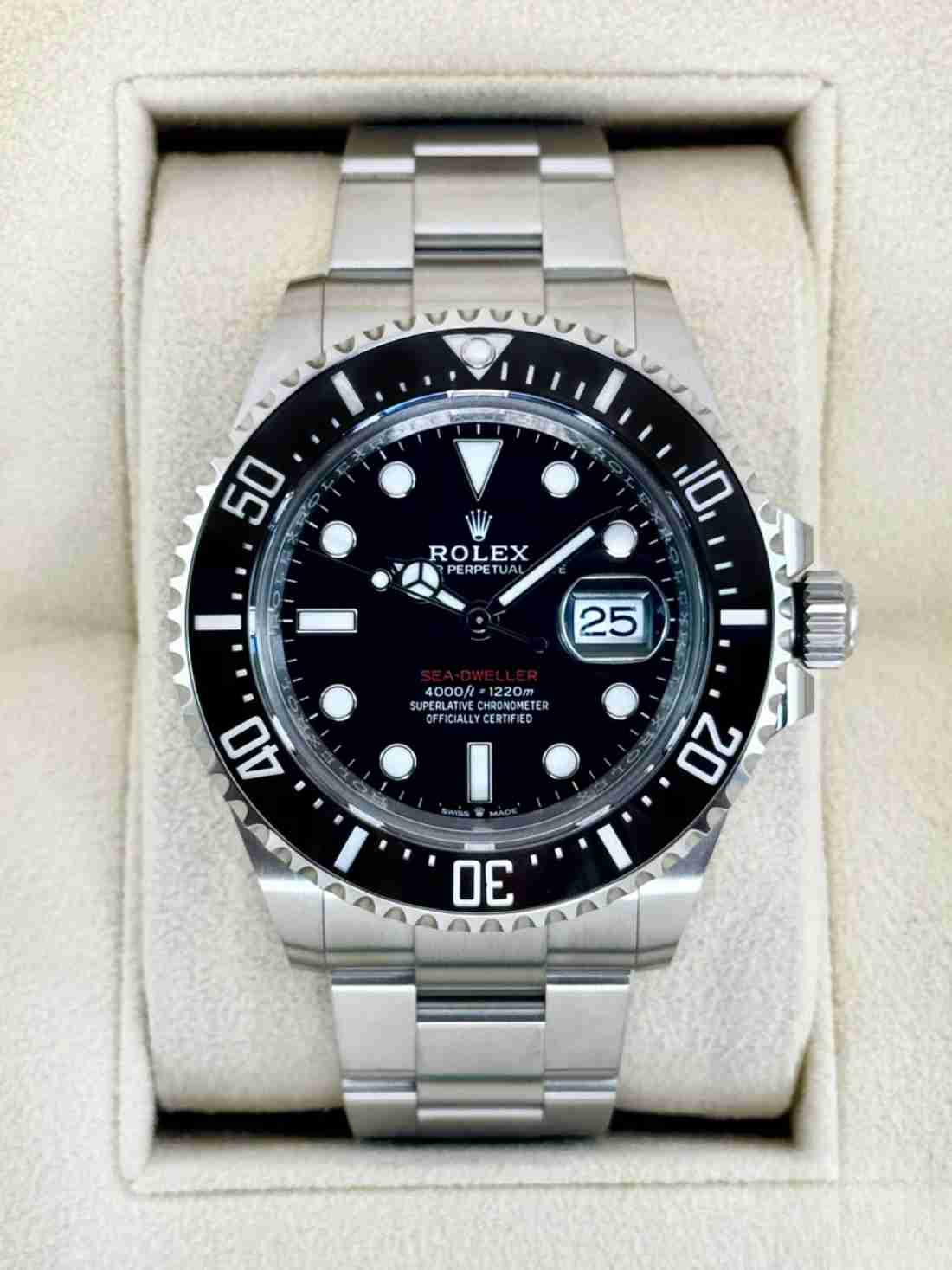 2024 Rolex Sea-Dweller 43mm 126600 Black Dial