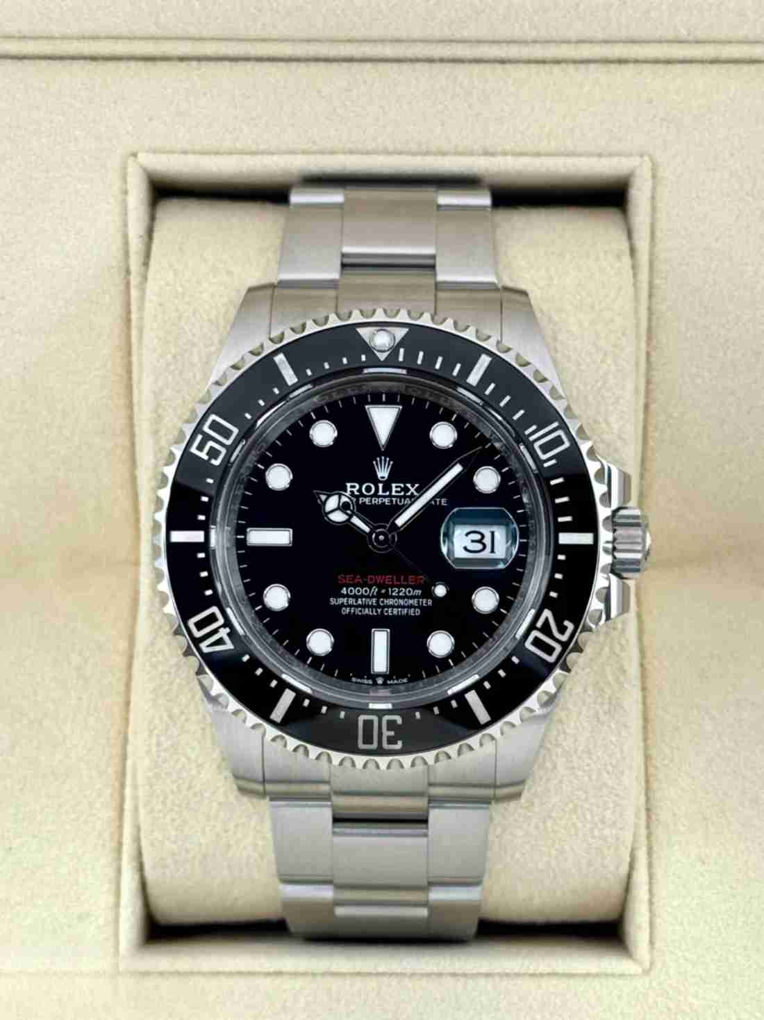 2024 Rolex Sea-Dweller 43mm 126600 Black Dial