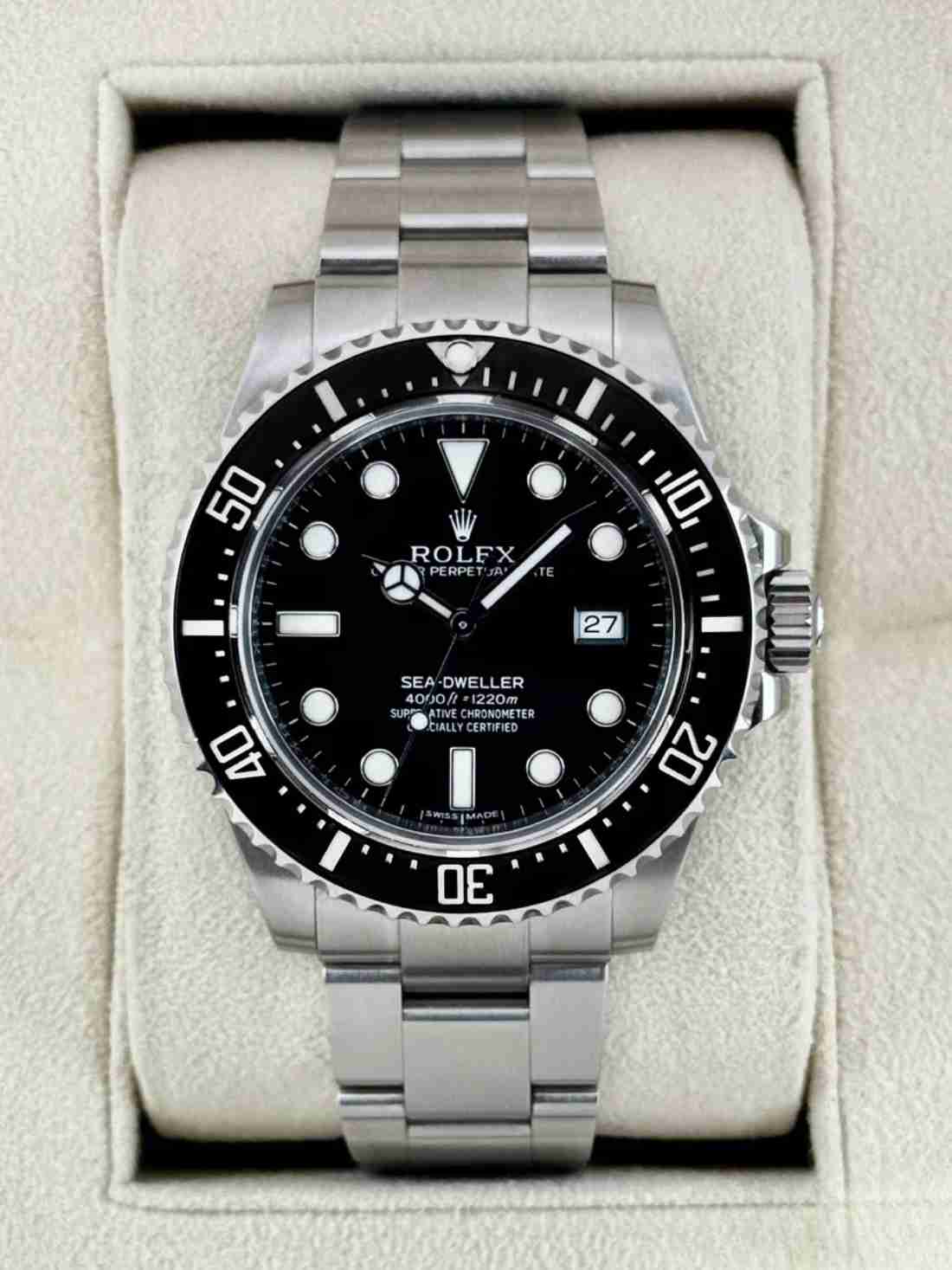 2015 Rolex Sea-Dweller 4000 "SD4K" 40mm 116600 Black Dial