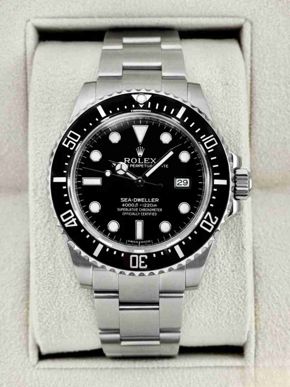 2016 Rolex Sea-Dweller 4000 "SD4K" 40mm 116600 Black Dial
