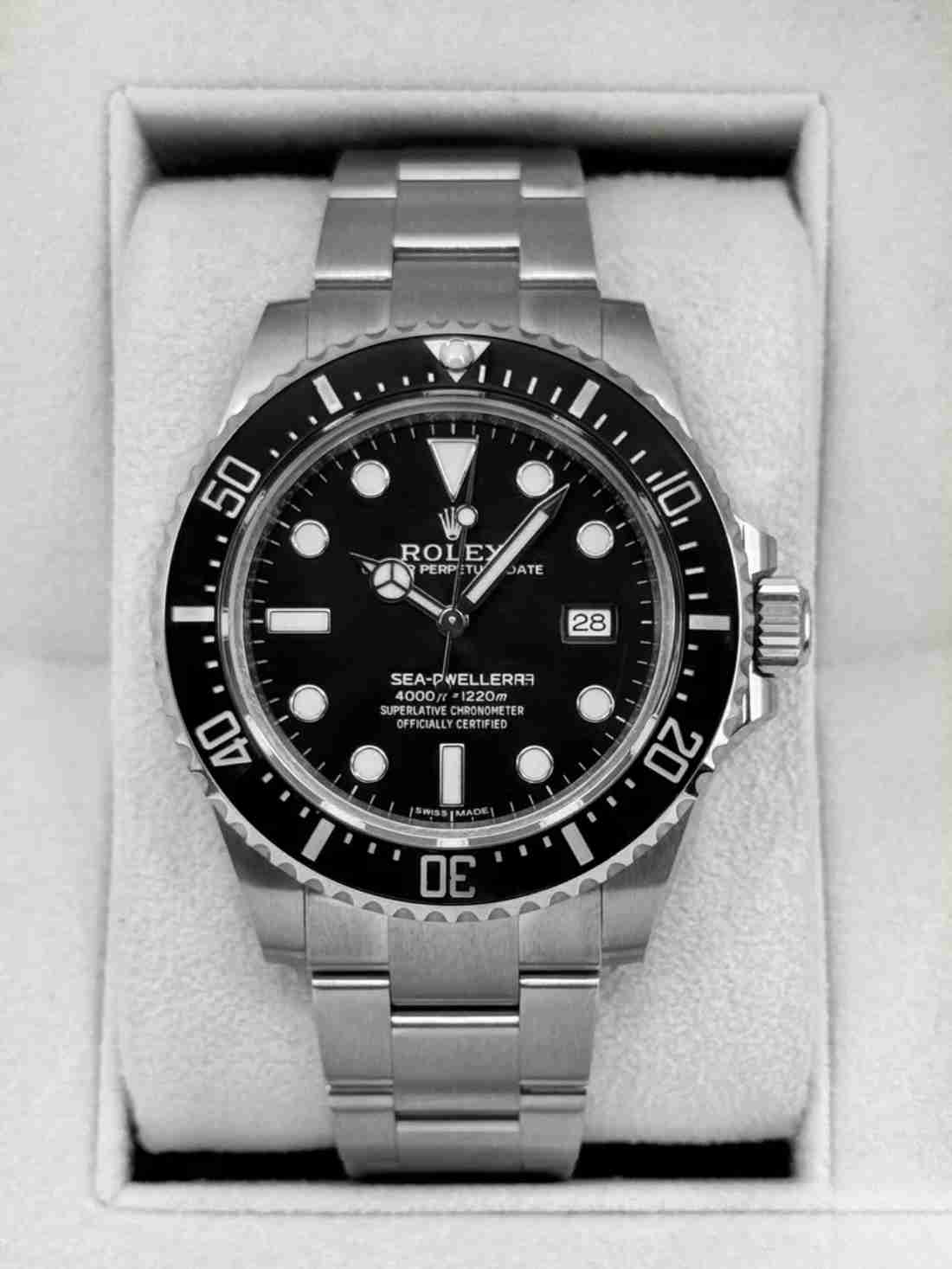 2017 Rolex Sea-Dweller 4000 "SD4K" 40mm 116600 Black Dial