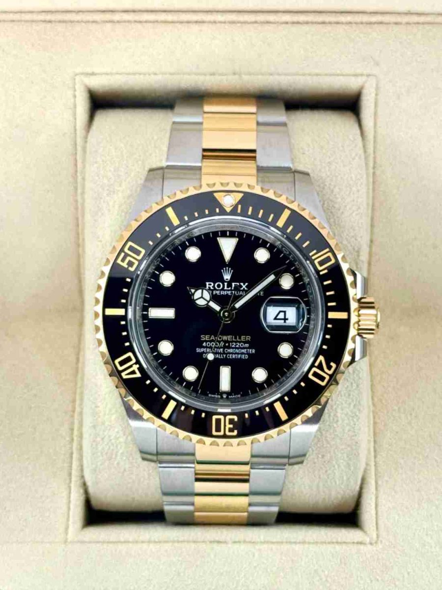 2019 Rolex Sea-Dweller 43mm 126603 Two-Tone Black Dial