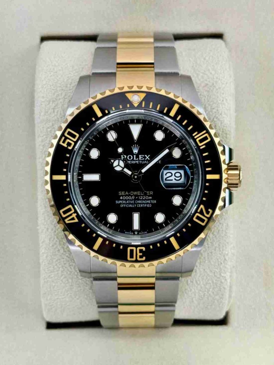 2025 Rolex Sea-Dweller 43mm 126603 Two-Tone Black Dial