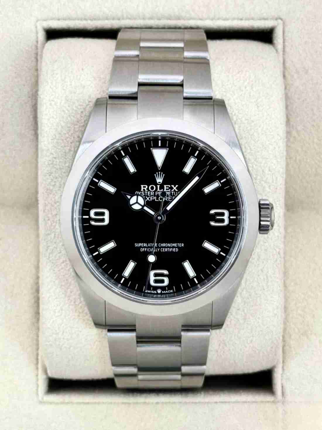 NEW 2024 Rolex Explorer 40mm 224270 Black Dial