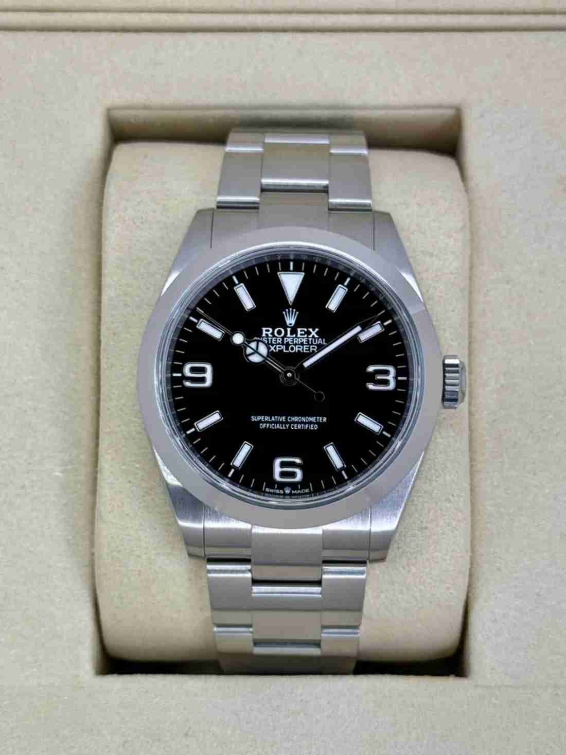 NEW 2026 Rolex Explorer 40mm 224270 Black Dial