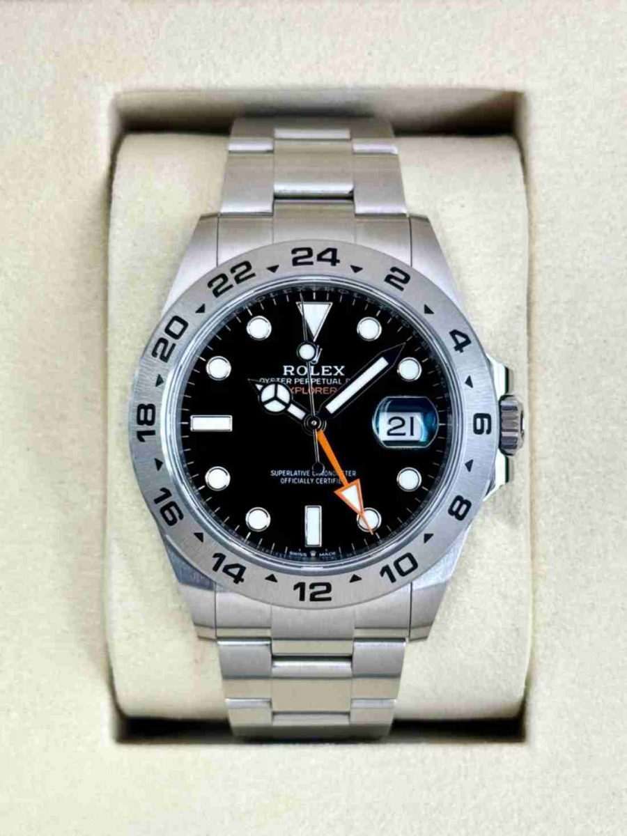 NEW 2026 Rolex Explorer II 42mm 226570 Stainless Steel Black Dial