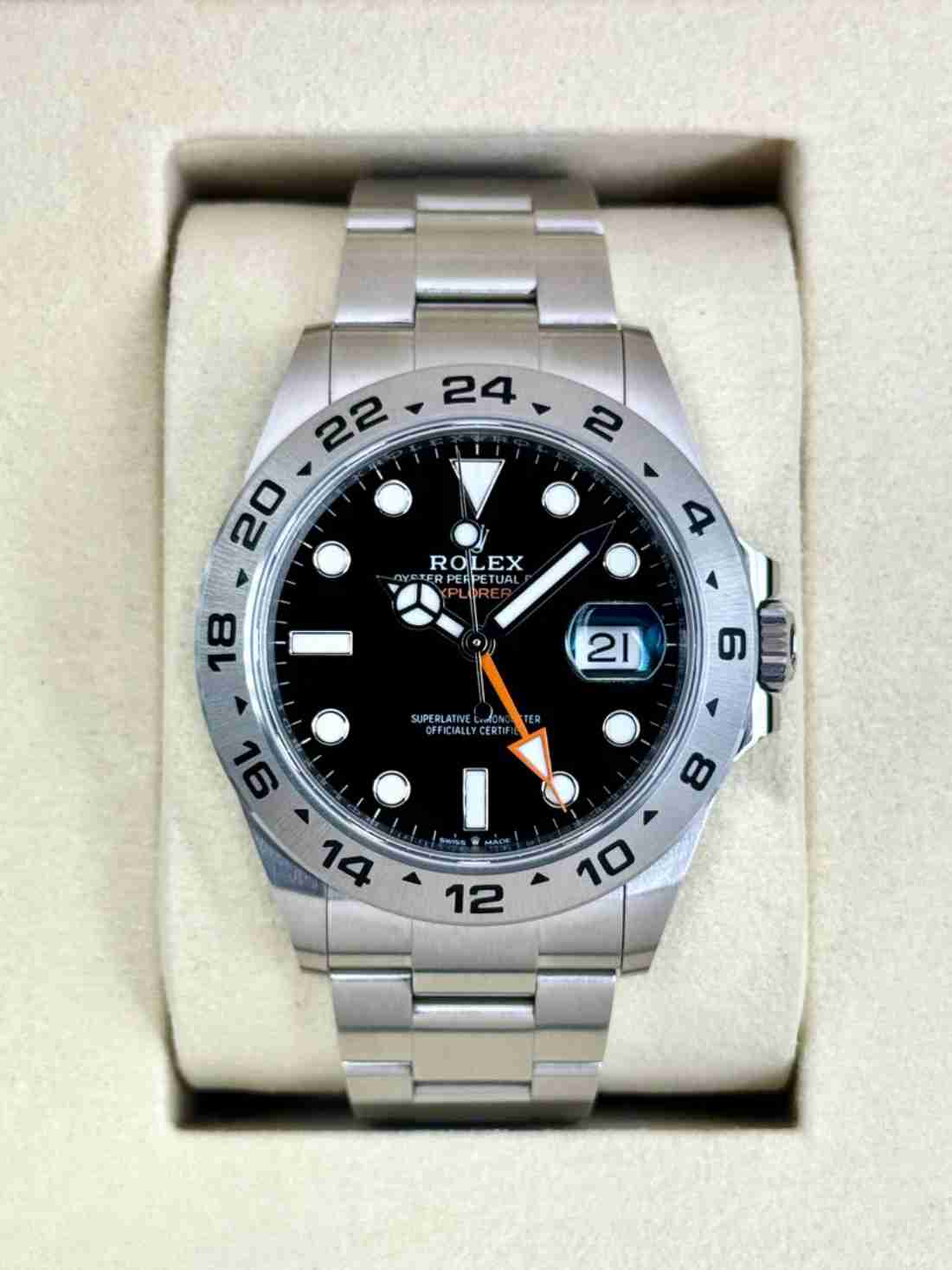 NEW 2026 Rolex Explorer II 42mm 226570 Stainless Steel Black Dial