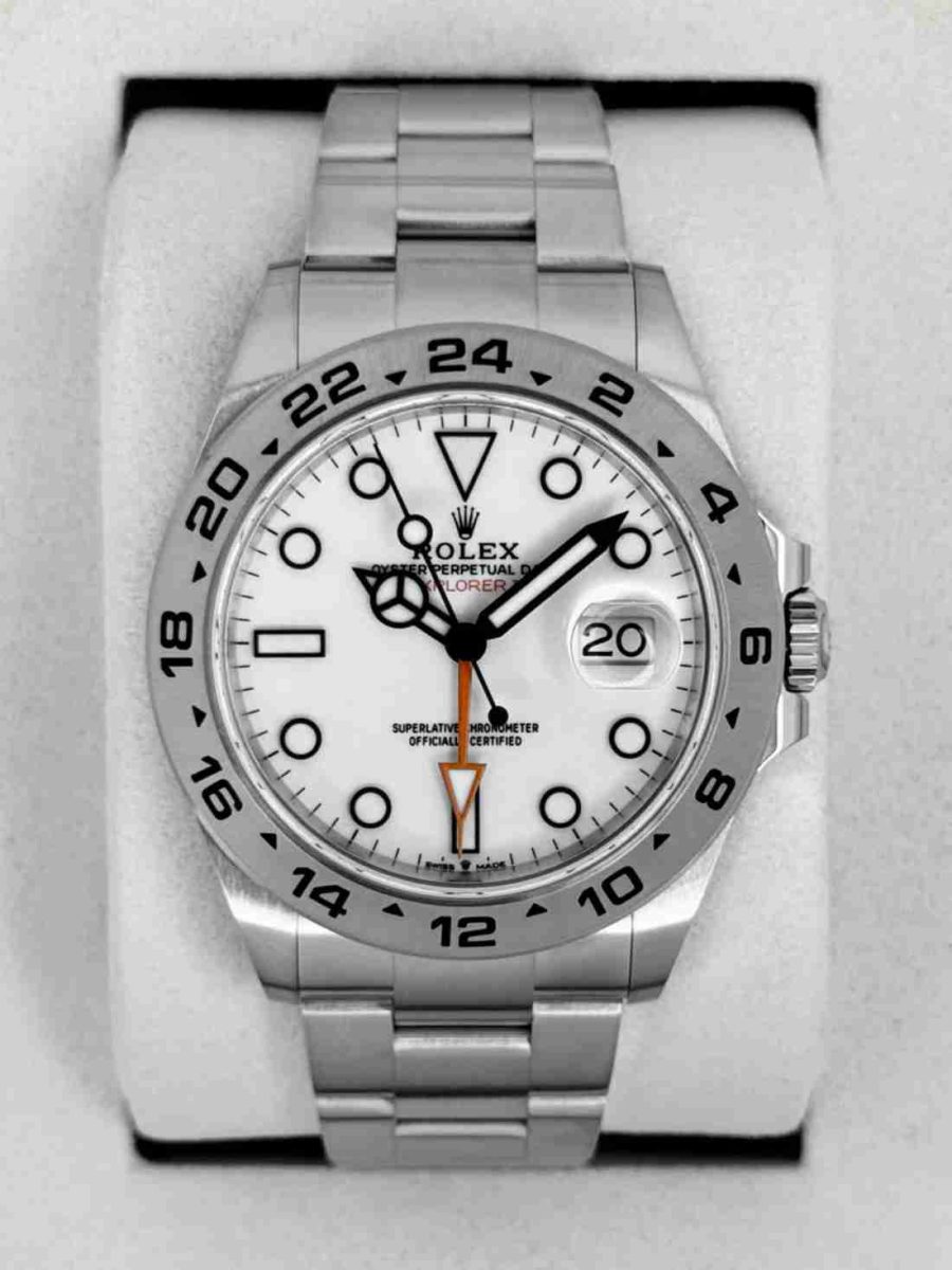 NEW 2026 Rolex Explorer II 42mm 226570 Polar White Dial