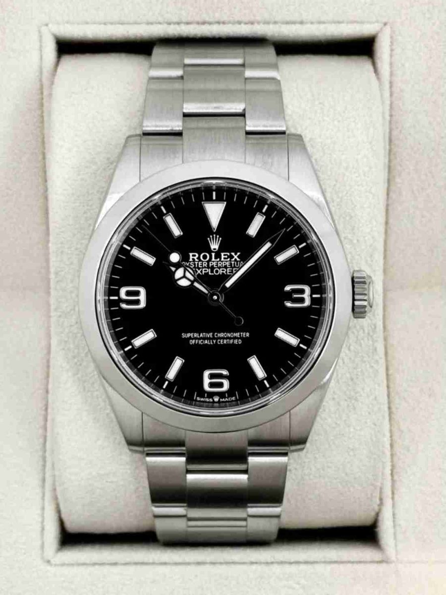 2023 Rolex Explorer 40mm 224270 Black Dial