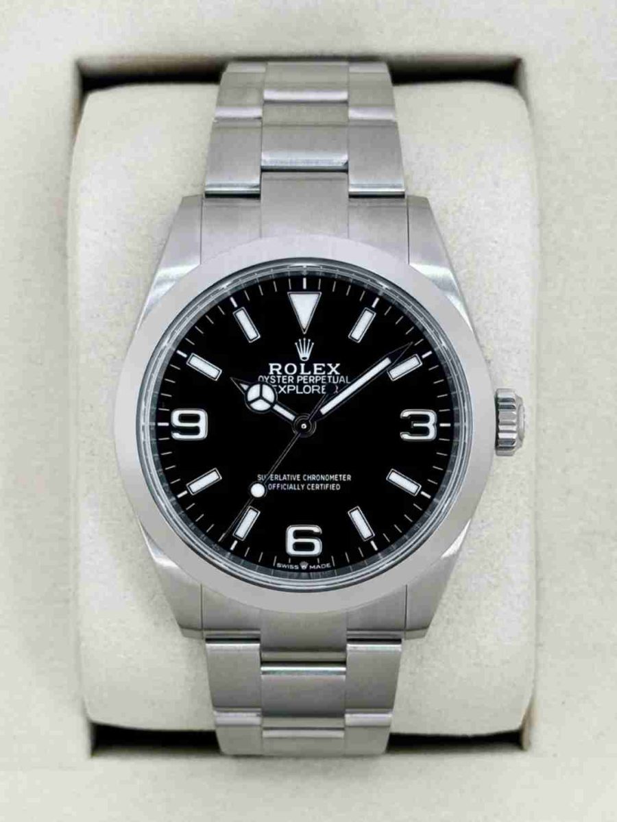 2025 Rolex Explorer 40mm 224270 Black Dial