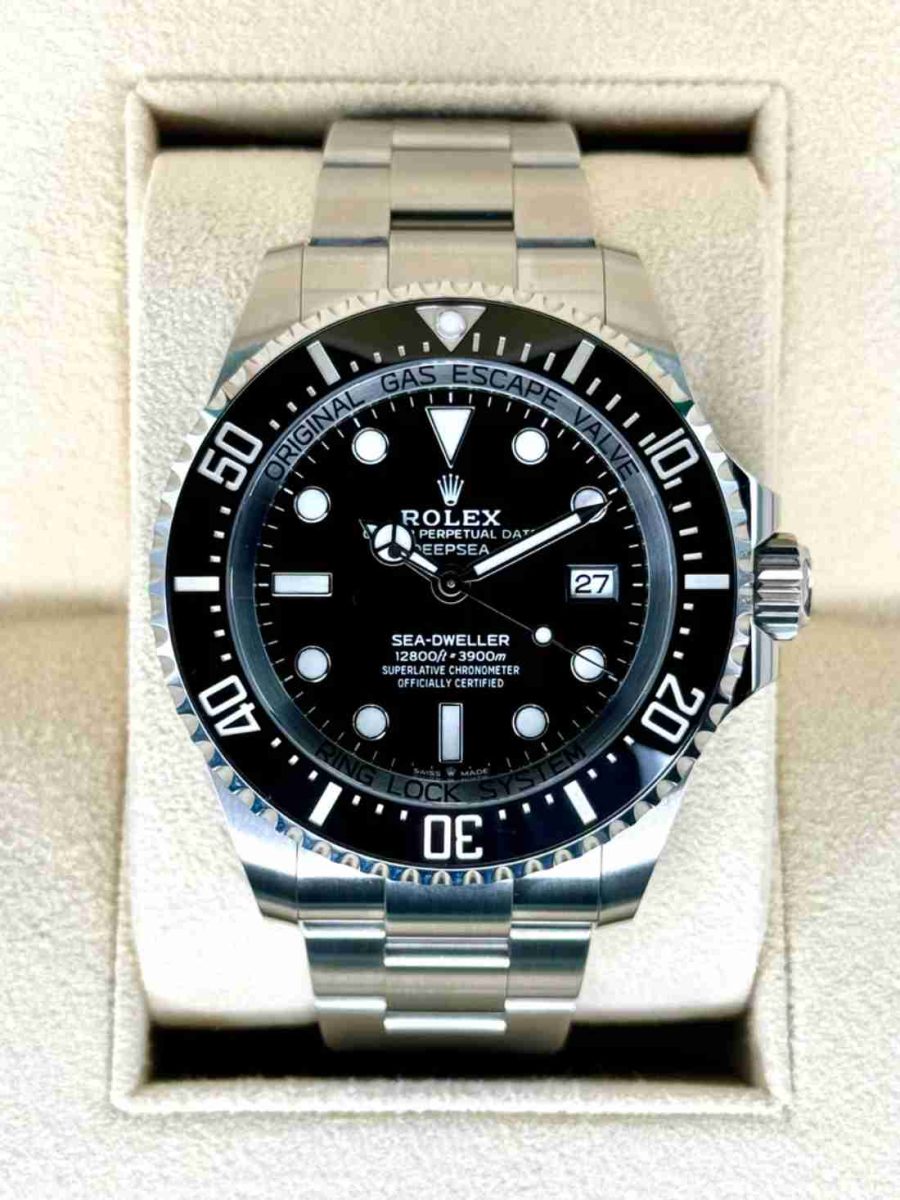 NEW 2023 Rolex Deepsea 44mm 136660 Stainless Steel Black Dial