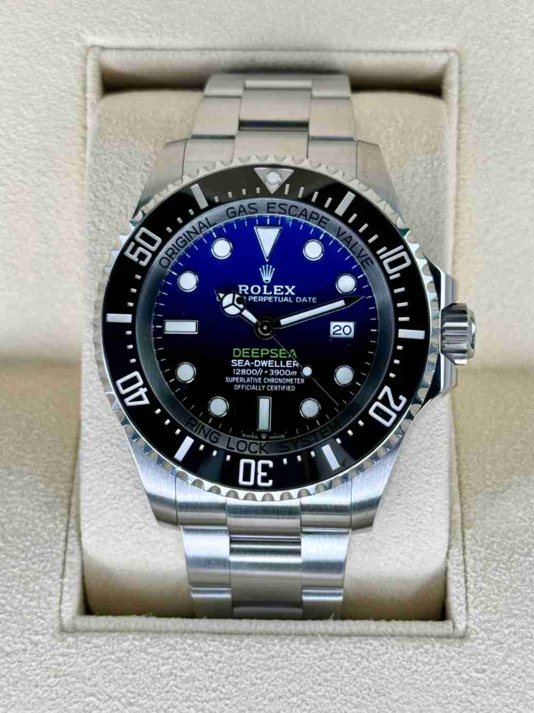 2022 Rolex Deepsea "James Cameron" 44mm 126660 Blue Dial