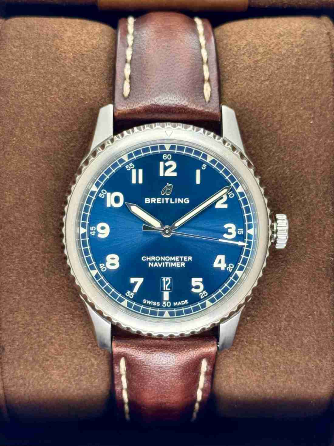 Breitling Navitimer 8 Automatic 41mm A17314101C1A1 Blue Dial