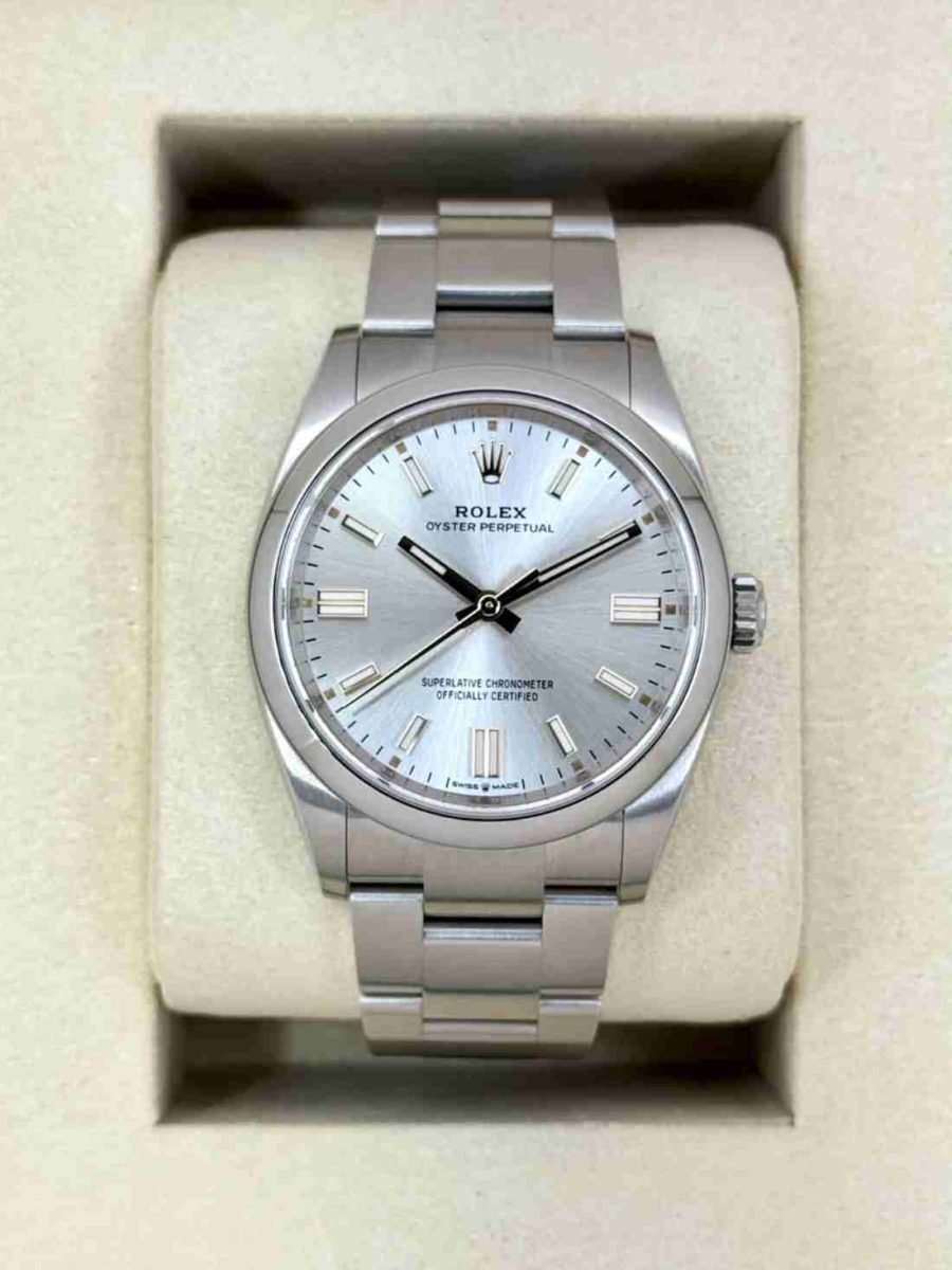NEW 2025 Rolex Oyster Perpetual 36mm 126000 Silver Dial