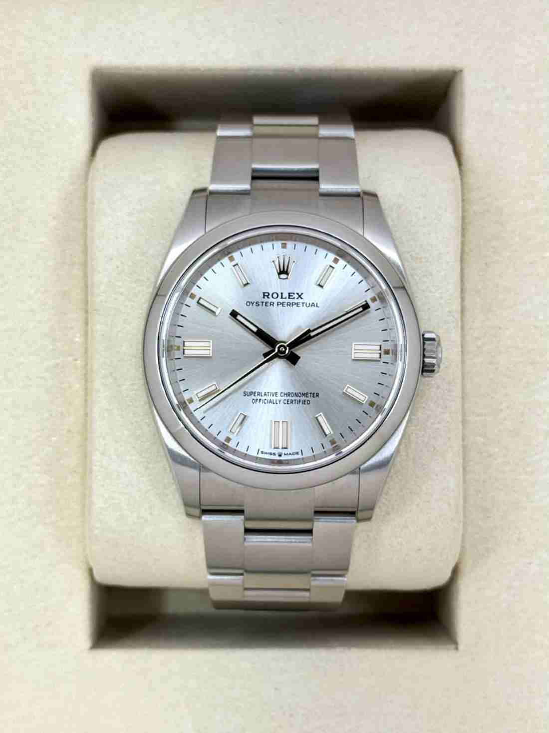 NEW 2025 Rolex Oyster Perpetual 36mm 126000 Silver Dial