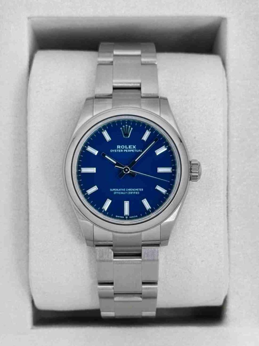 NEW 2026 Rolex Oyster Perpetual 31mm 277200 Med Blue Dial