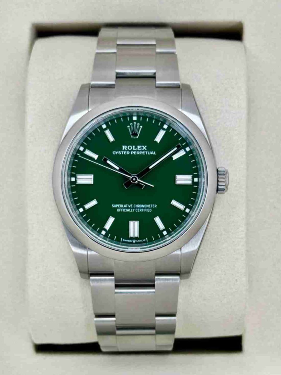 NEW 2026 Rolex Oyster Perpetual 36mm 126000 Green Dial
