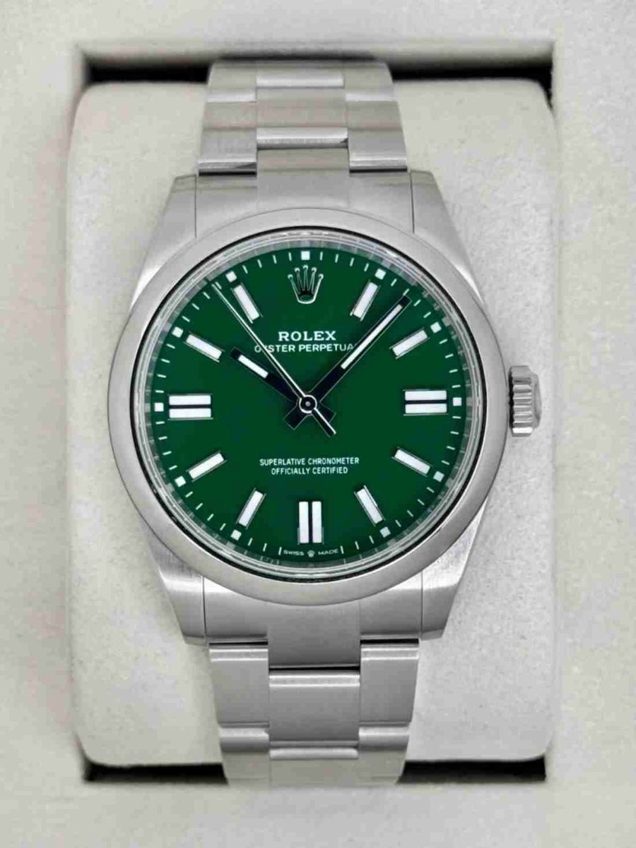 NEW 2026 Rolex Oyster Perpetual 41mm 134300 Green Dial