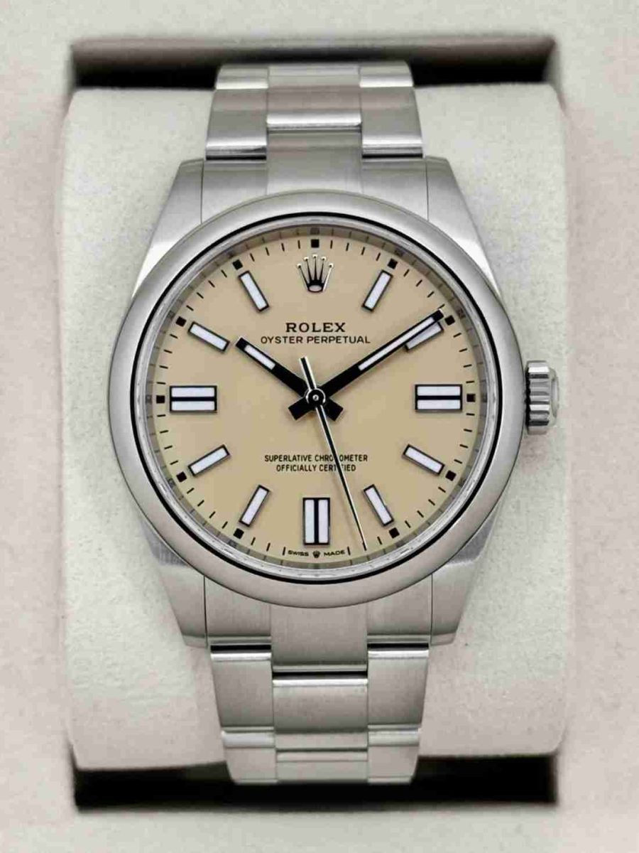 NEW 2026 Rolex Oyster Perpetual 41mm 134300 Beige Dial
