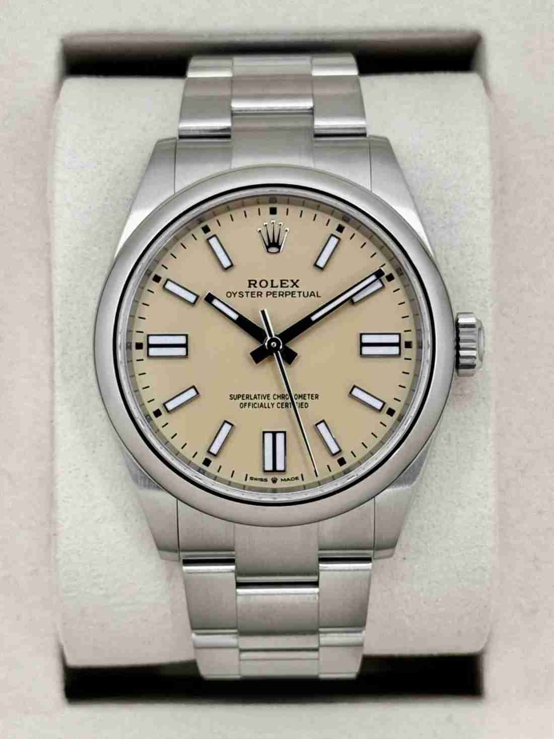 NEW 2026 Rolex Oyster Perpetual 41mm 134300 Beige Dial