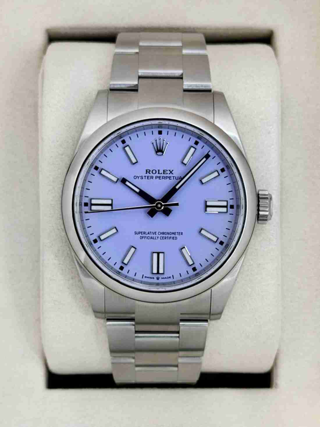 NEW 2026 Rolex Oyster Perpetual 41mm 134300 Lavender Dial
