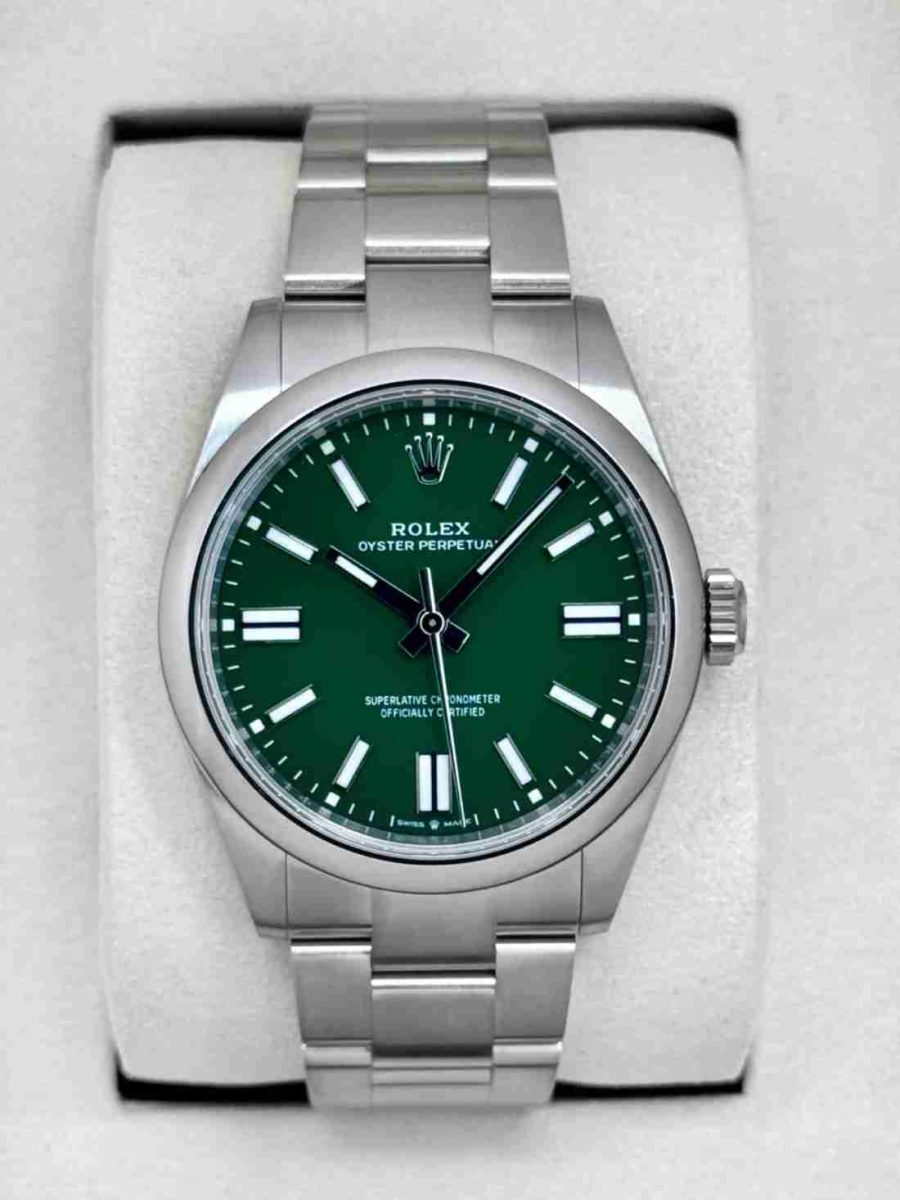 NEW 2026 Rolex Oyster Perpetual 41mm 134300 Green Dial