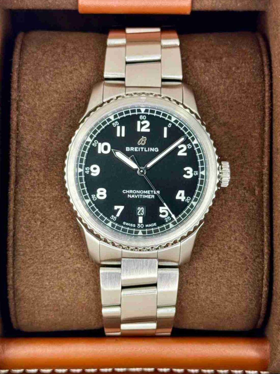 2019 Breitling Navitimer 8 Automatic 41mm A17314101B1A1 Black Dial
