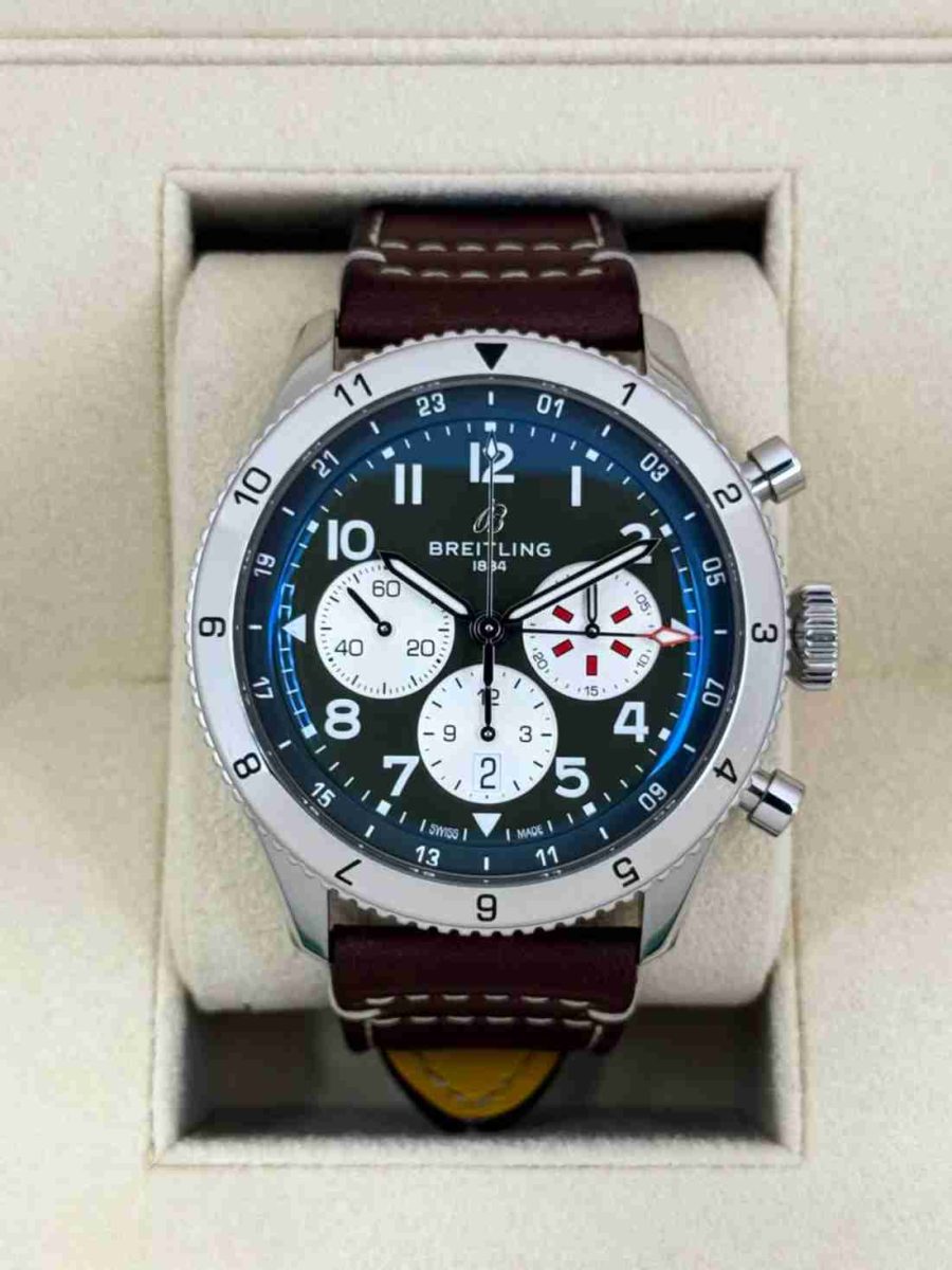 2022 Breitling Super Avi B04 Chronograph GMT "Curtis Warhawk" AB0445